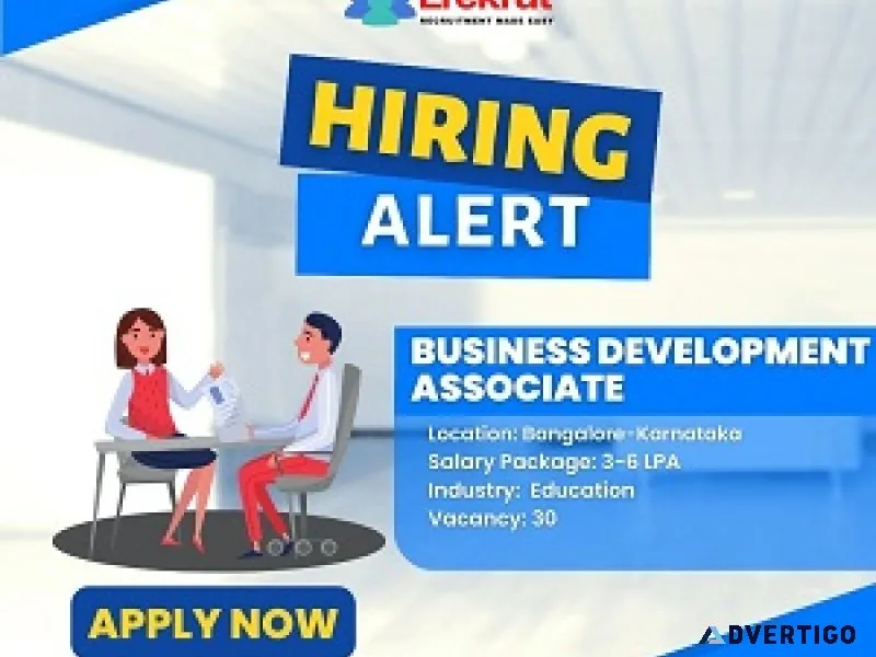 Business development associate job at avaintern edutech pvt ltd