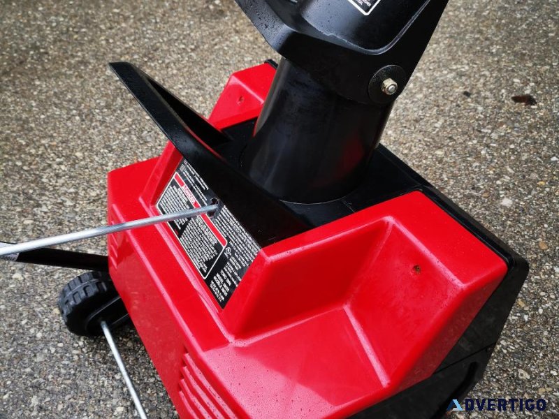 TORO electric Snow Blower &quotCurve 1800"