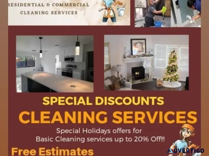 Holiday Cleaning Specials