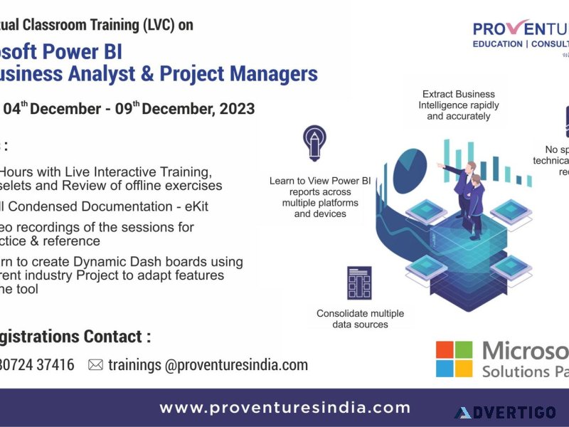 Best power bi certification training in hyderabad