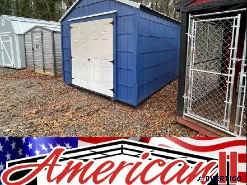 10X16 Economy Wood Shed