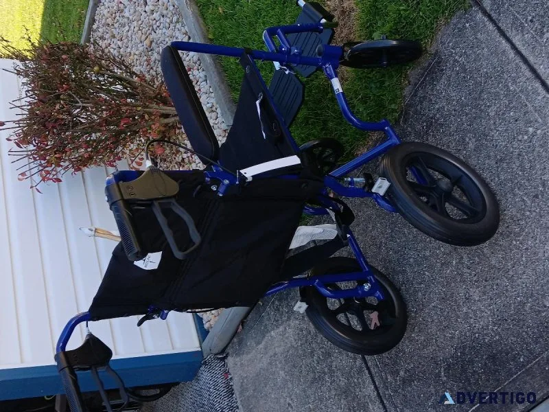 New.Medline transport wheelchair