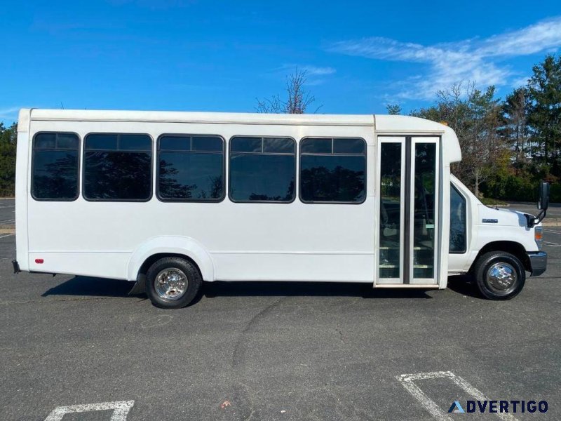 2012 Ford E450 25 Passenger Shuttle Bus For Sale (A5301)