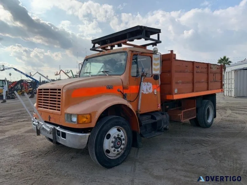 1997 INTERNATIONAL 4900 FLATBED DUMP TRUCK 91415236