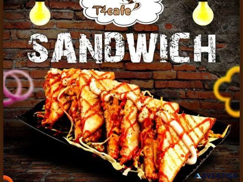 The Best Masala Sandwich  T4 Cafe
