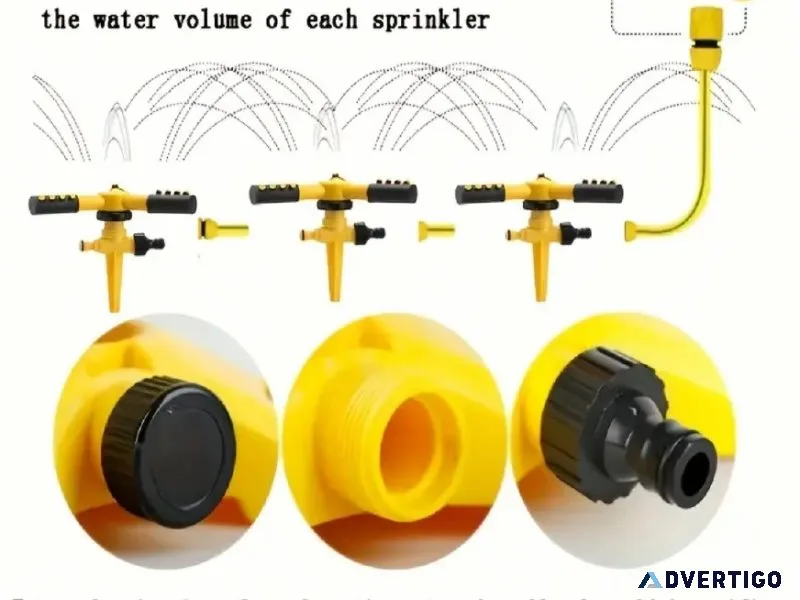 360&deg Automatic Rotating Sprinkler Head