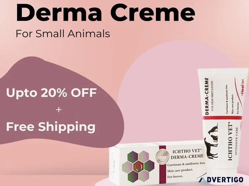 Big Discount on Ichtho Vet Derma Creme for Small Animals