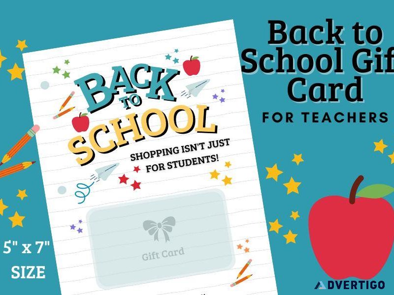 Grab Your Back To School Gift Card Now