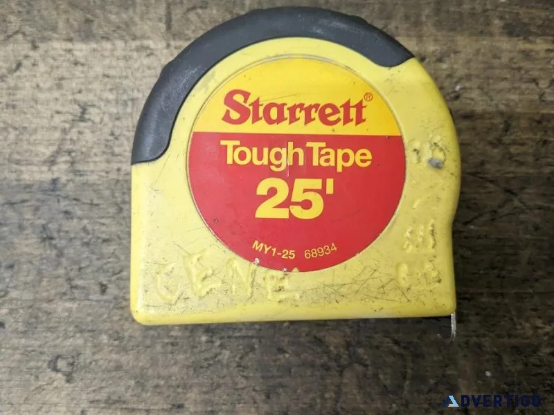 Starrett 25 ft. Standard Measurement (SAE)