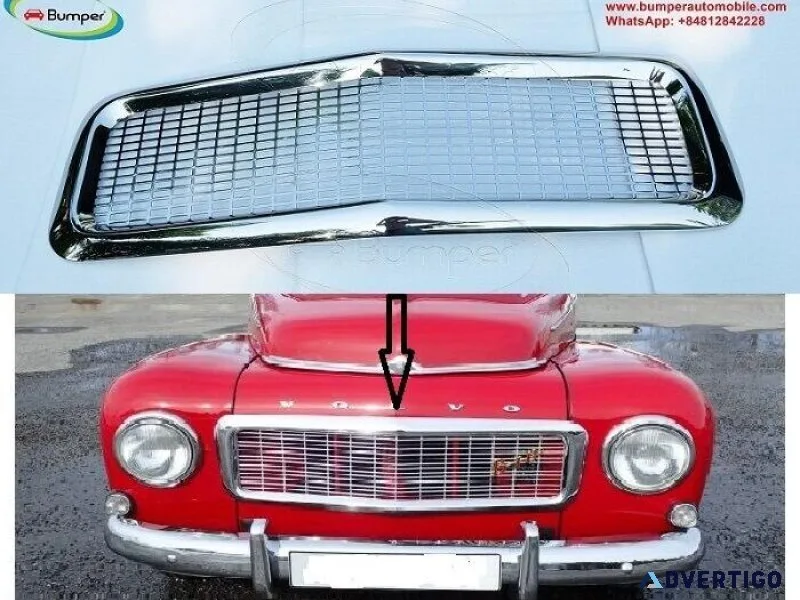 Front Grill New  Volvo PV444 PV544 Stainless Steel