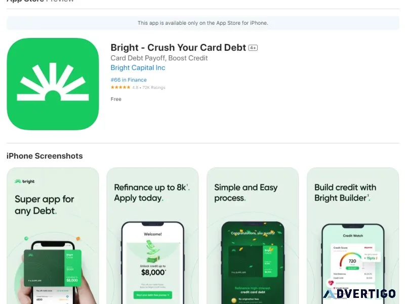 Install and Open an Account in the Bright App