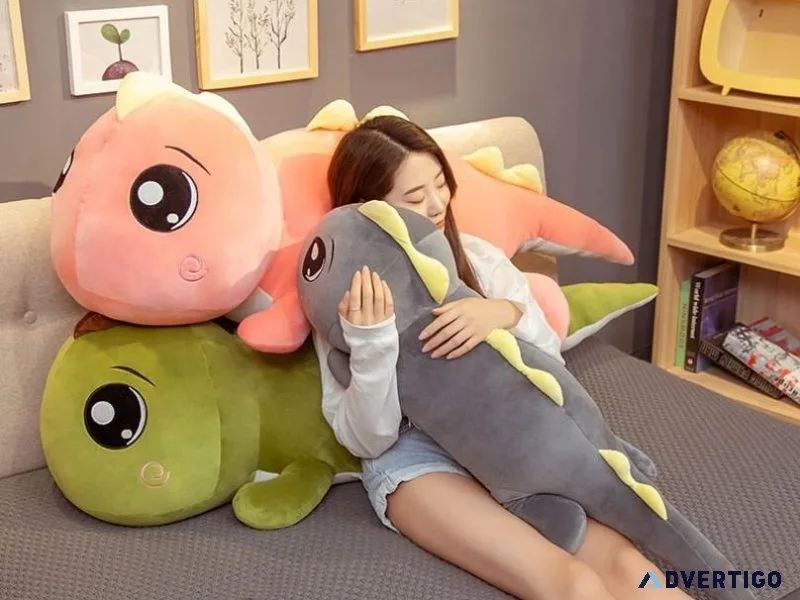 Explore Cuddly and Playful Lizard Plush Pillow