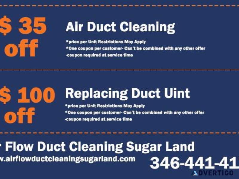 Air Flow Duct Cleaning Sugar Land