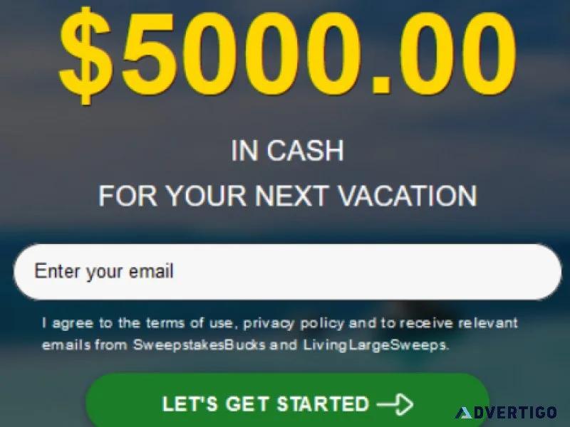 Grab Your 5000 in Cash Now