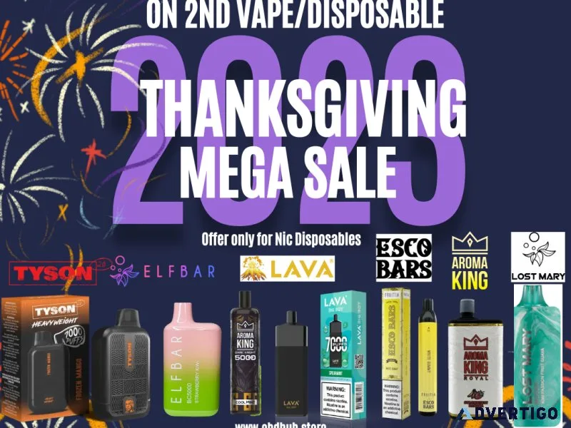 Mega Sale Thankgiving Black Friday