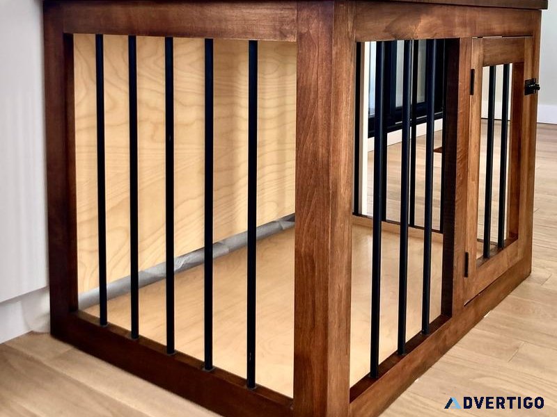 Shop Our Fido Wooden Dog Crates Online - Espace Compagnons