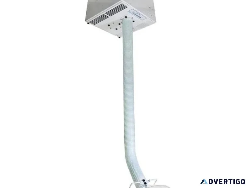 HealthyAir&reg Ceiling-Mount Fume Source Capture System
