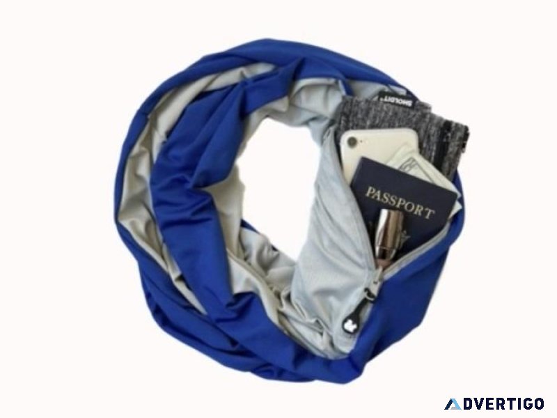 Say Goodbye to Bulky Bags with Our Stylish Scarfs with Pockets