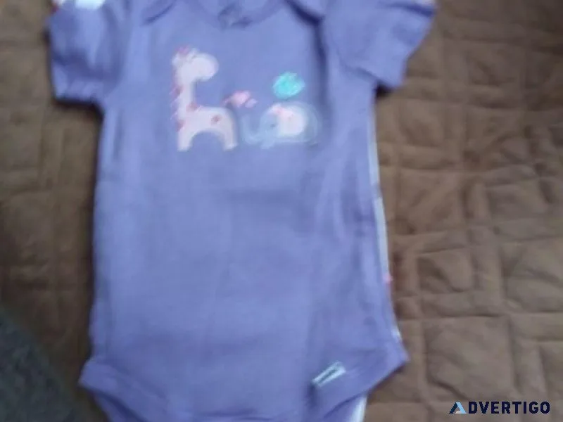 NEW 3-9-Month Girl s Gerber 3-Pack Pastel Onesie Set