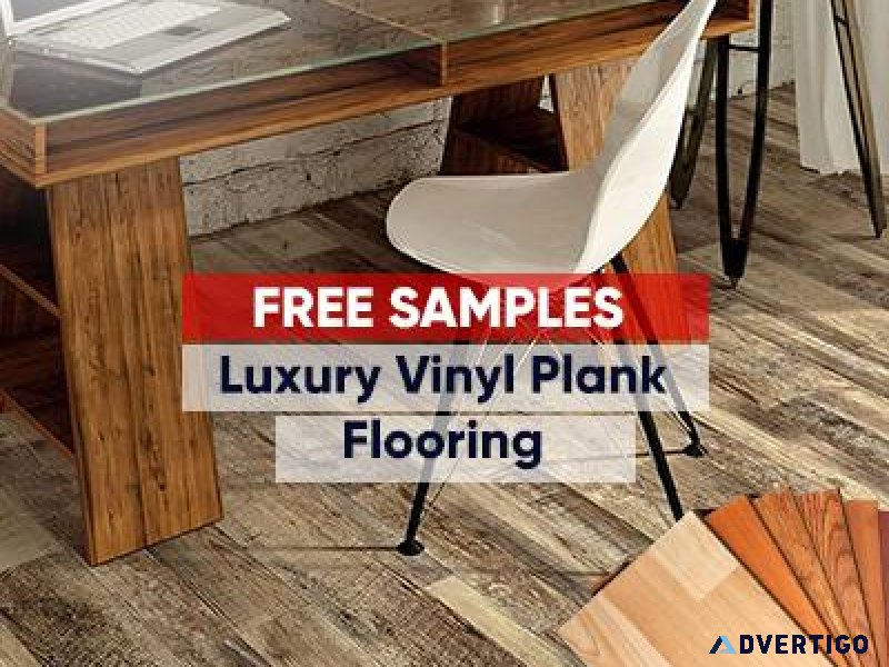Upgrade Your Floors Free Lux LVP Flooring Samples Waiting