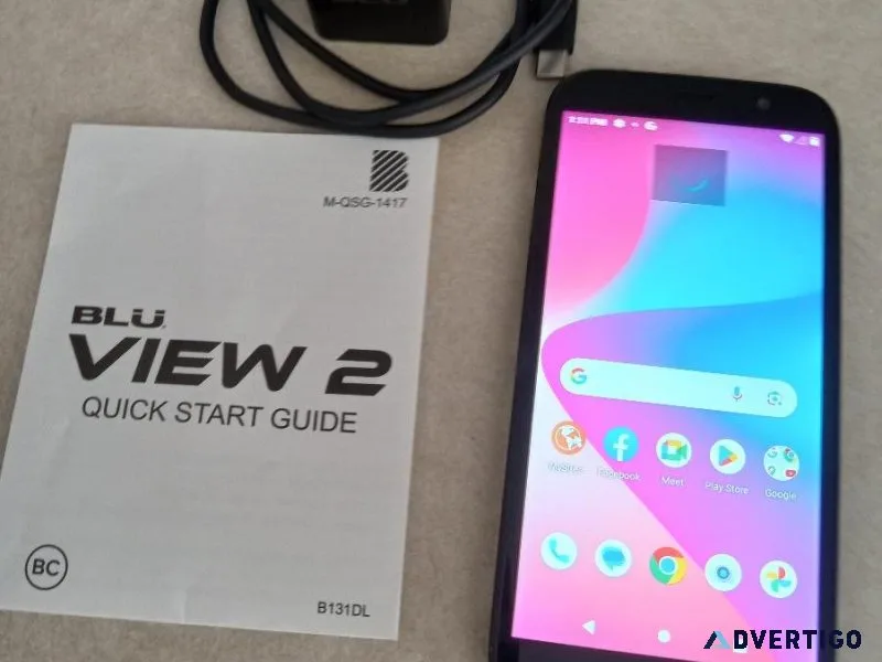 Brand New Blu View 2 Android Compatible Cellphone