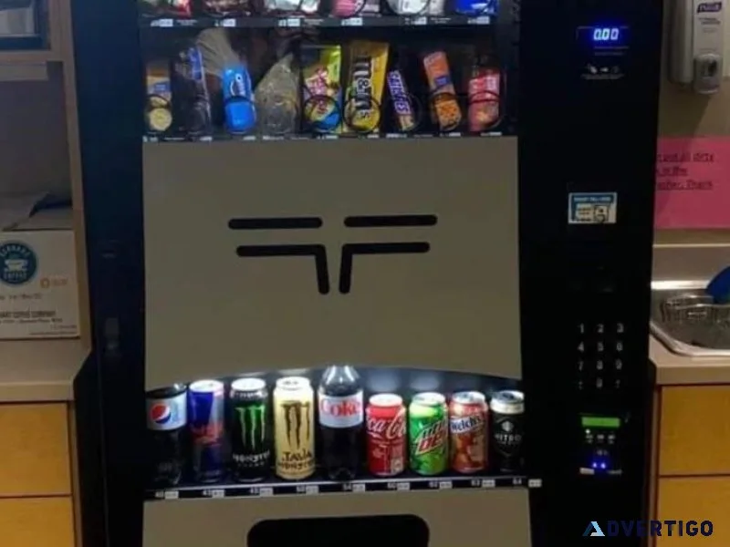 COMBO VENDING MACHINE WITH CARD READER