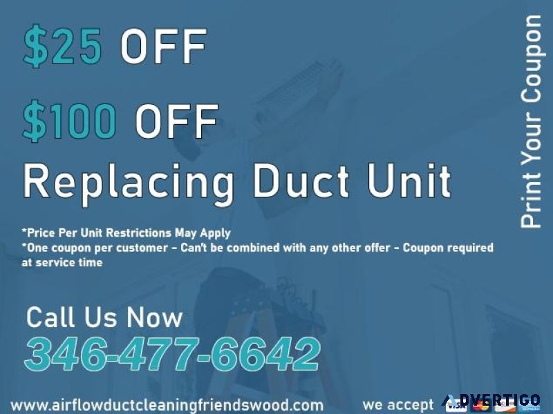 Air Flow Duct Cleaning Friendswood