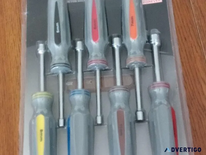 Tool Shop 7-Pc. Metric Nut Driver Set
