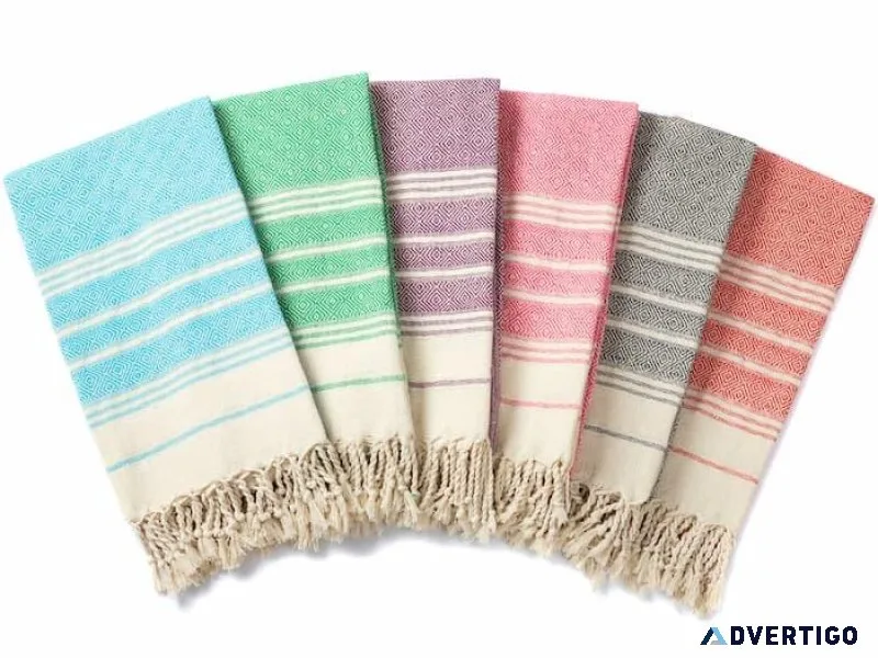 Turkish Towel Stripe Border Design