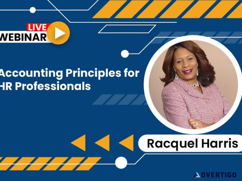 All information about Accounting Principles for HR Professionals