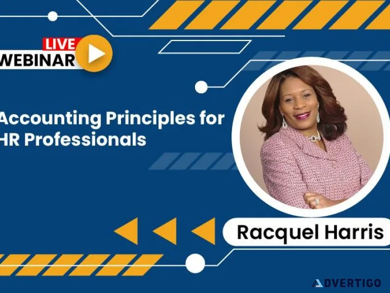 All information about Accounting Principles for HR Professionals