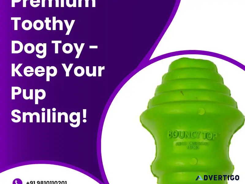Premium Toothy Dog Toy - Keep Your Pup Smiling