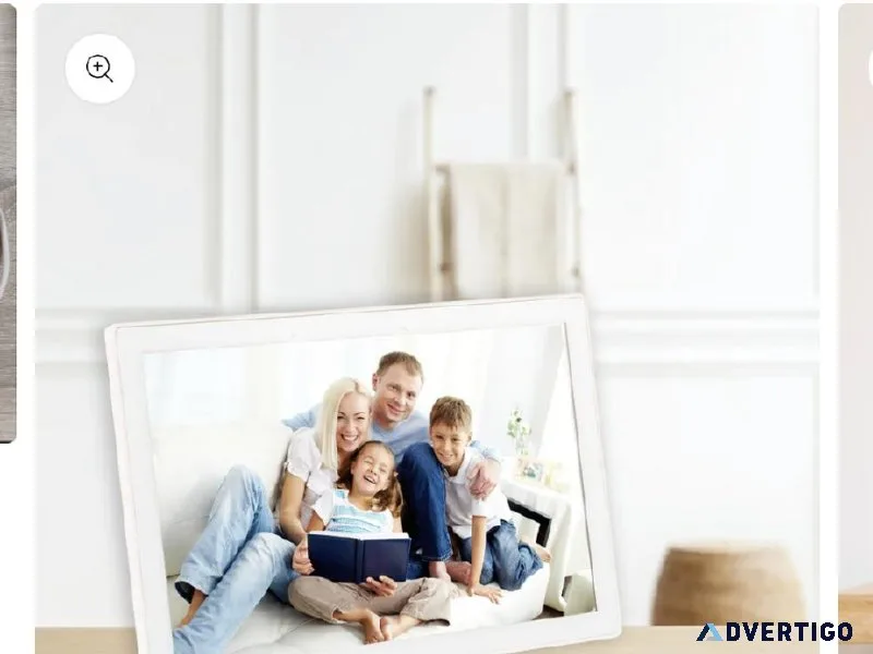 Electronic slideshow photo frame