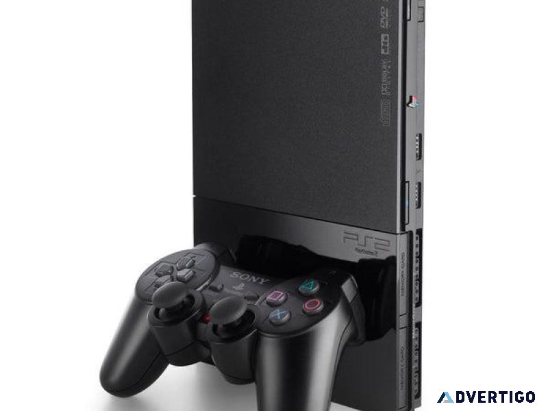 Buy Refurbished Ps2 Slim With Top Ps2 Games - ConsoleReplay