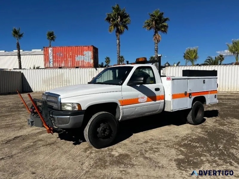 2001 DODGE RAM 3500 UTILITY TRUCK 91463236