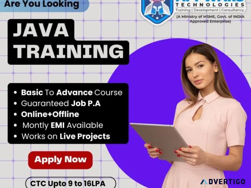 Learn Java Course and Training with AppWars Technologies