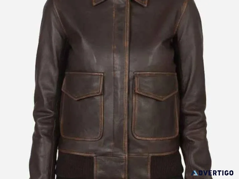 Unleash Your Inner Rebel with Jorde Calf Women s Leather Jackets