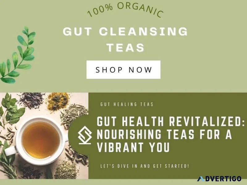 Gut-cleansing teas - nourishing teas for a vibrant you -solshop