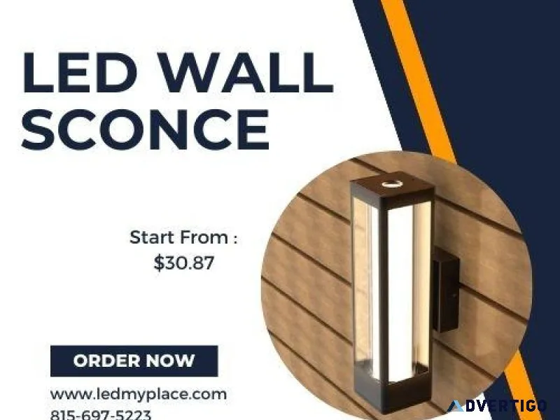 Illuminate Your World LED Wall Sconce Excellence
