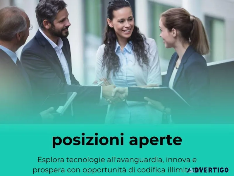 entusiasmanti opportunit&agrave ti aspettano - Appcoder