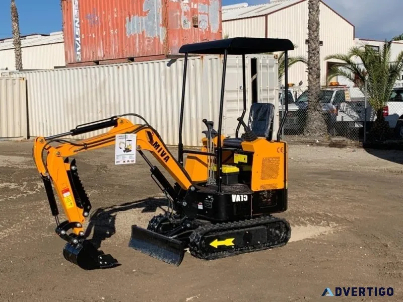 UNUSED 2023 MIVA VA15 MINI HYDRAULIC EXCAVATOR 48217236