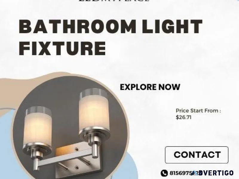 Brightening Bathrooms A Guide to Stylish Light Fixtures