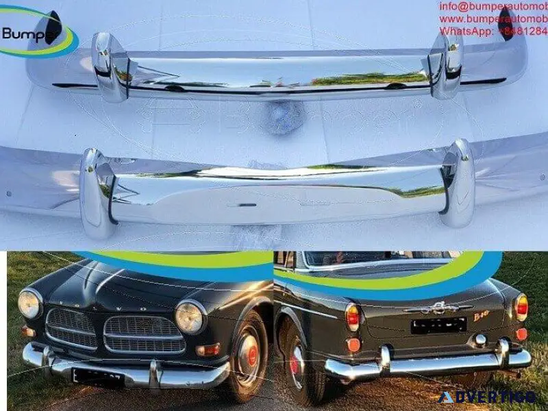 Volvo Amazon Euro bumper (1956-1970) by stainless steel