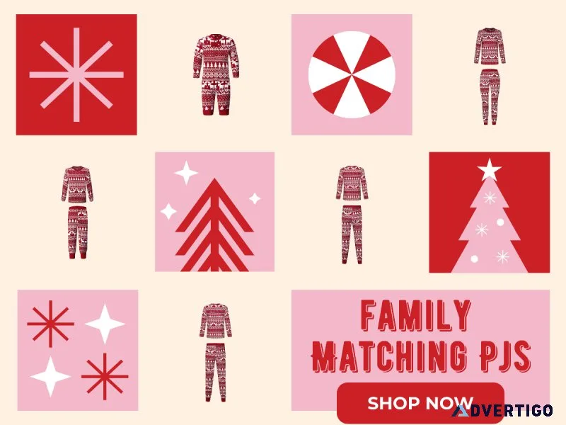 Snuggle Up in Style Trendy Christmas PJs for the Whole Family 