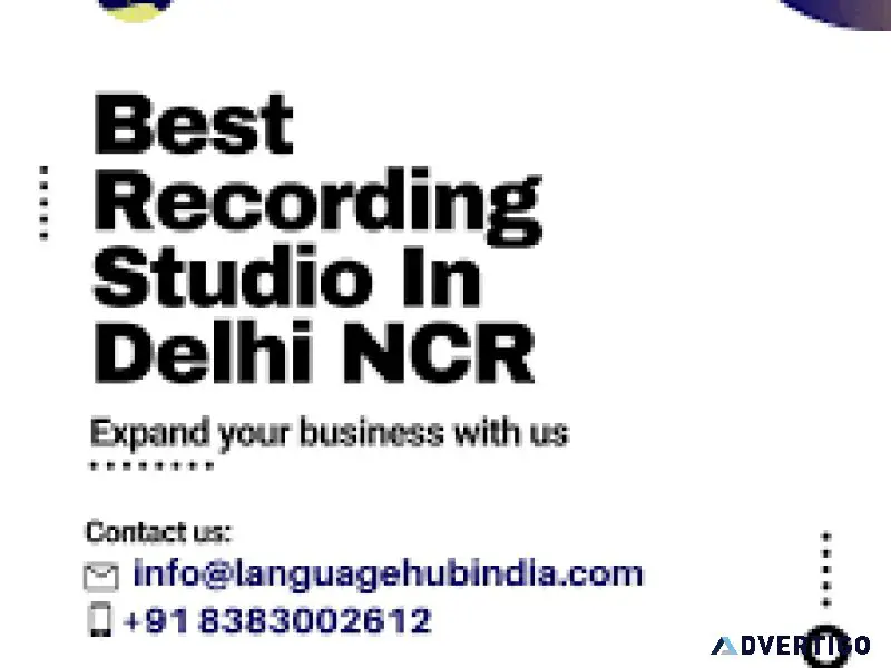 Recording studio delhi ncr