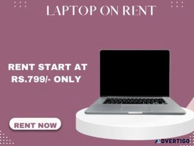 Rent a laptop starts at rs799/- only in mumbai