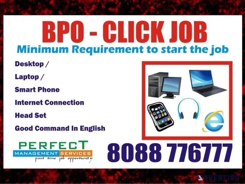 BPO jobs  Work From Home Job  Data entry work  online work  1648