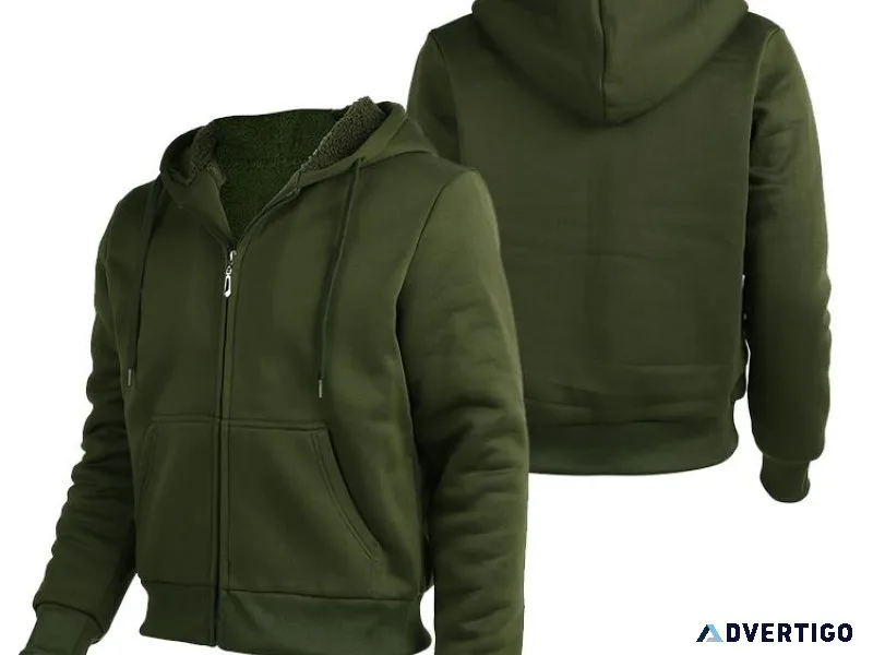 Free Shipping 30% Off-Women s Zip Up Fleece Sweatshirt