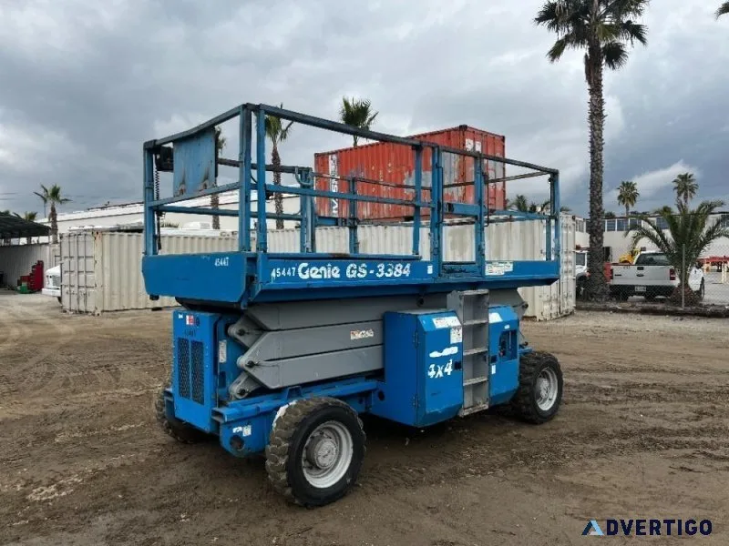 2005 GENIE GS3384 ROUGH TERRAIN SCISSORLIFT 11602236