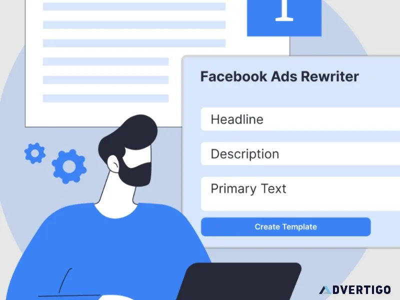 Facebook ad template